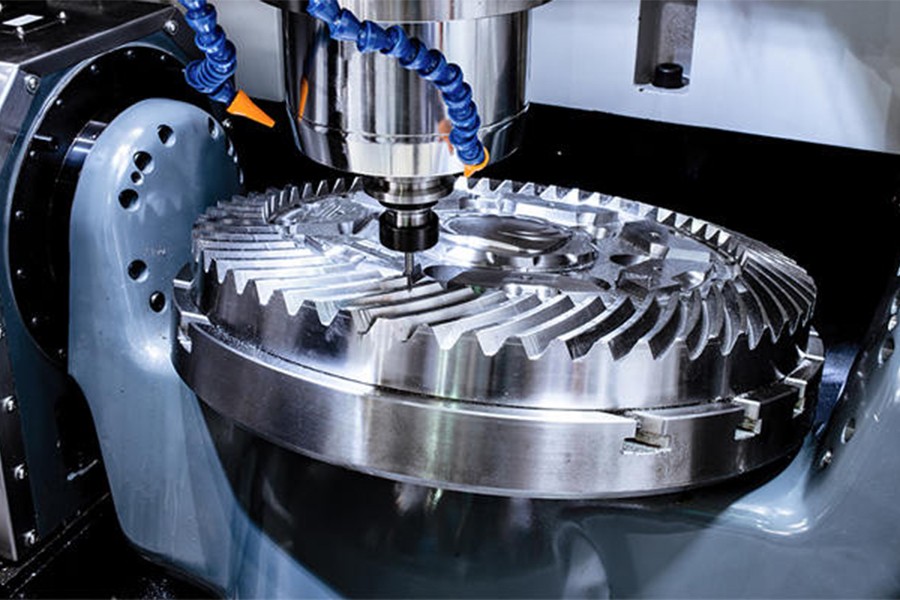 CNC freze tezgahı Metal Etiket