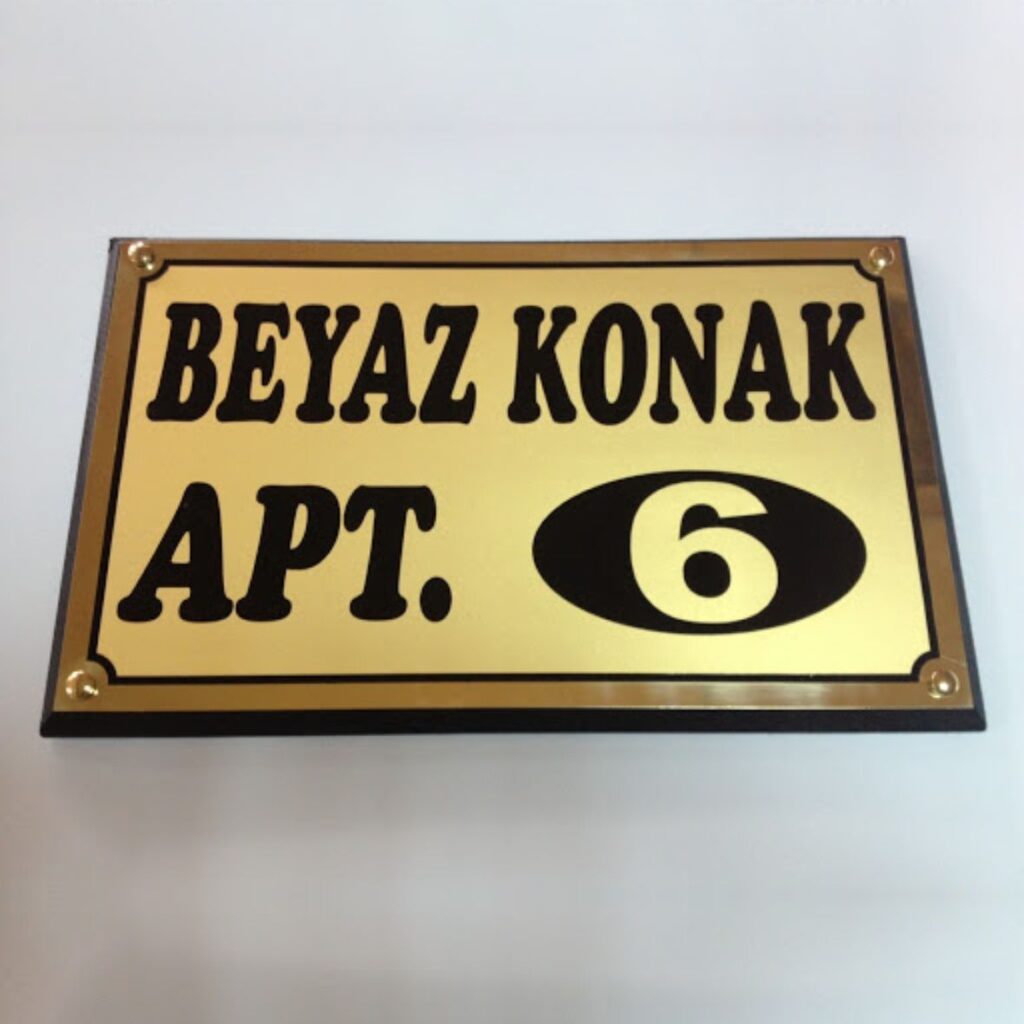Bina ve İnşaat Sektörü Metal Etiket